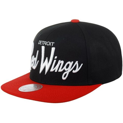 Бейсболка Mitchell & Ness, размер OneSize, черный мешок detroit red wings