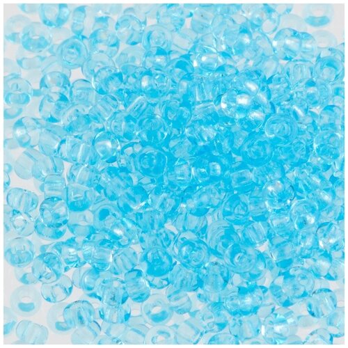 Бисер круглый PRECIOSA 2, 10/0, 2,3 мм, 500 г, (Ф177), светло-голубой