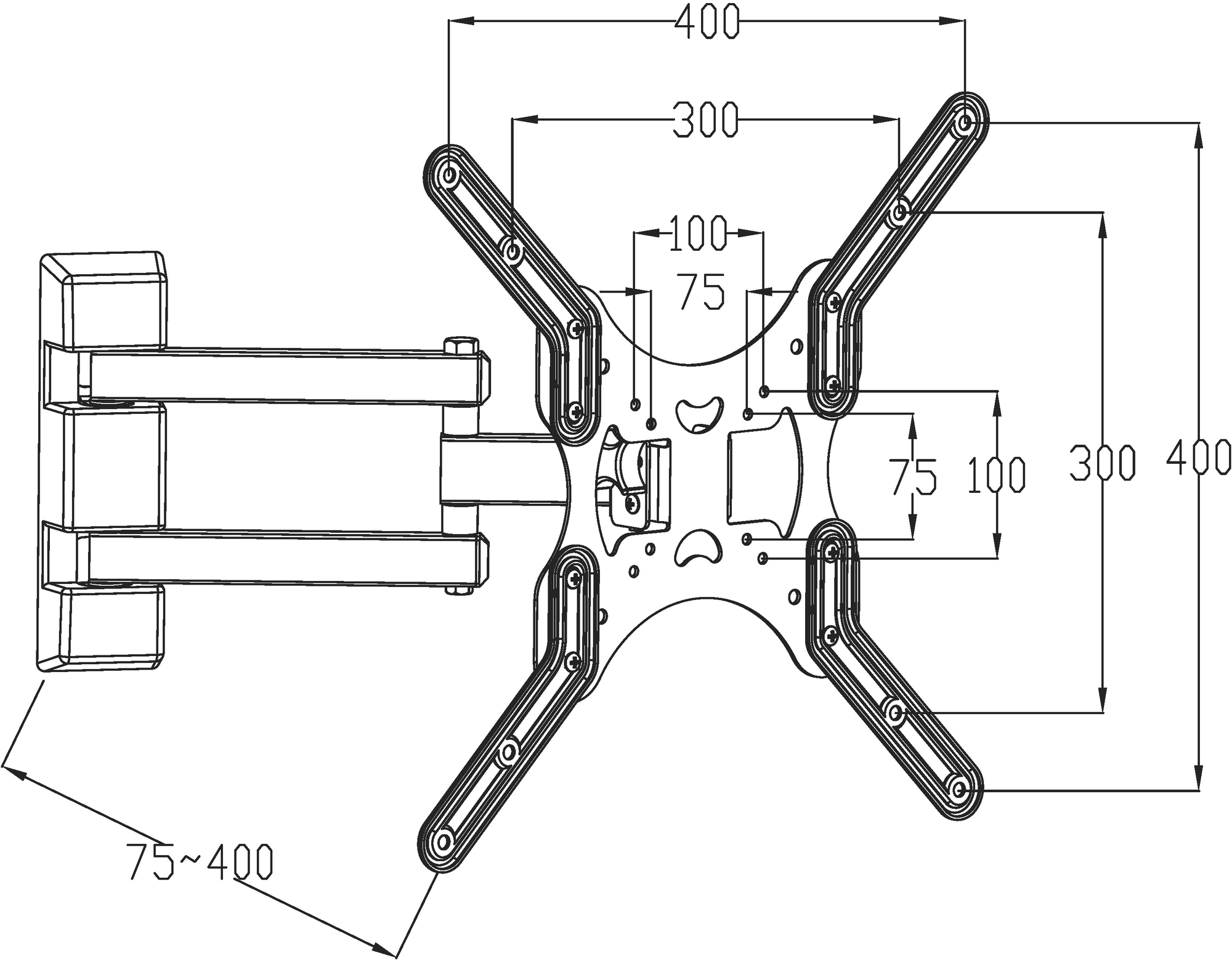 Кронштейн Digis DSM-8043 - фото №2