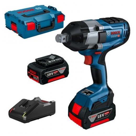 Аккумуляторный гайковерт Bosch GDS 18V-1050 H 06019J8522