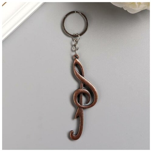 фото Брелок металл открывашка "скрипичный ключ" микс 9х2,7 см бренд к