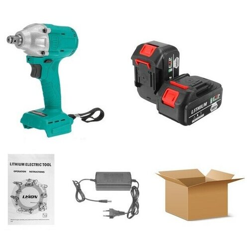 Гайковерт ударный бесщеточный инток 600 Hm 3400 обмин c АКБ 2шт 18V Li-Ion и зарядкой 548000₽