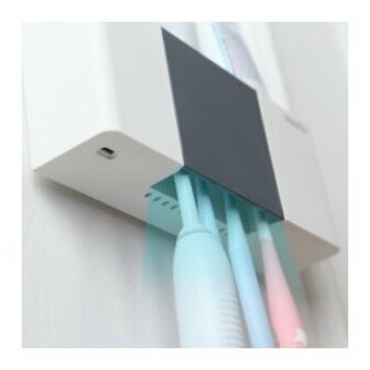 Умный дезинфицирующий держатель зубных щеток Xiaomi Liushu Toothbrush Sterilizer Box UV Disinfection Holder (LSZWD01W)