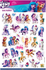 Наклейки My Little Pony Новое поколение, 21х13.5 см, фиолетовый, ...