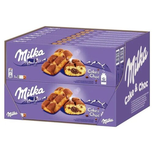 Печенье Milka Choc & Cake Милка, 16 шт по 175 г