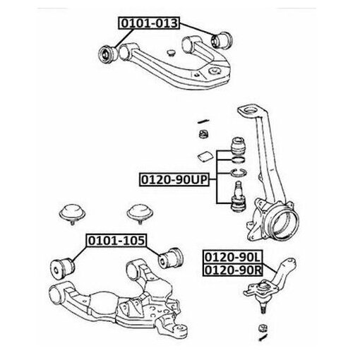 Схема задней подвески прадо 120