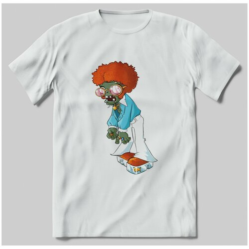 фото Футболка с принтом плэинтс вс зомби4 brut-shop