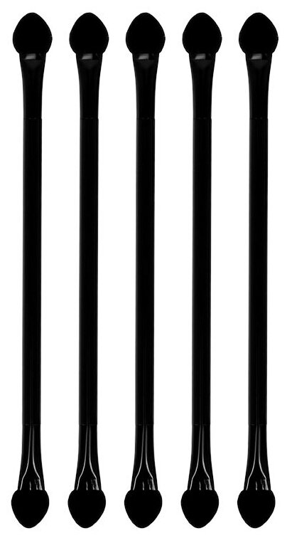 фото Аппликаторы для теней DECO. двусторонние с длинной ручкой 5 шт