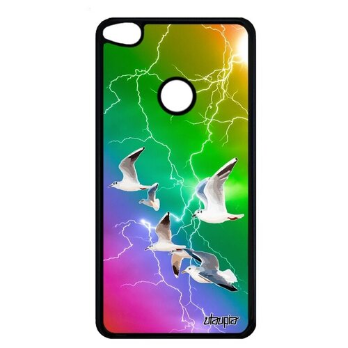 фото Защитный чехол на телефон // huawei p8 lite 2017 // "чайки" альбатрос буревестник, utaupia, цветной