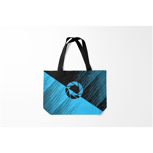 фото Сумка-шоппер / 46х35 см / геймерам / portal burnettie