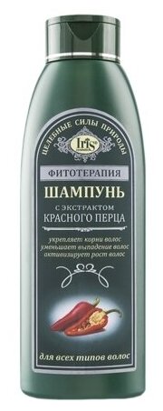 Iris "Фитотерапия" Шампунь с экстрактом красного перца 500 мл.