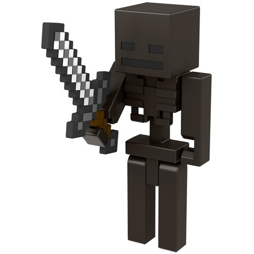 Mattel Minecraft Базовые герои GTP08 мини фигурка minecraft базовые герои скелет иссушитель hdv08