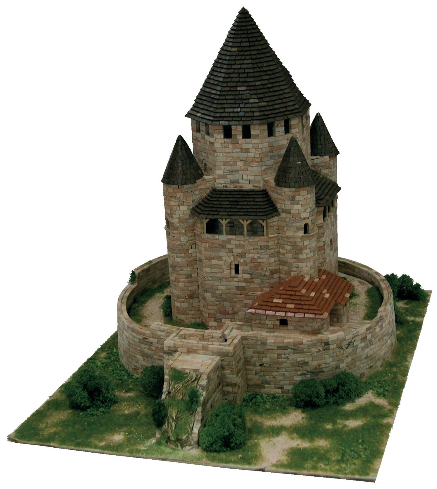 Сборная модель из керамики Aedes Ars (Испания), башня Cesar, 500х400х415, 10200 деталей, сложность 8/10