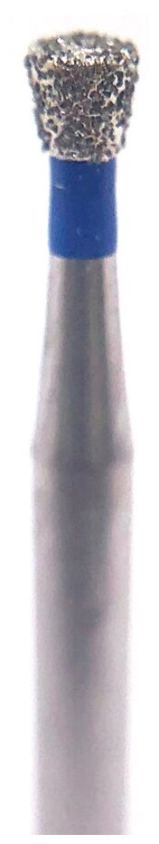 Бор алмазный Ecoline E 805 M, обратный конус, под турбинный наконечник, D 1.2 мм, синий