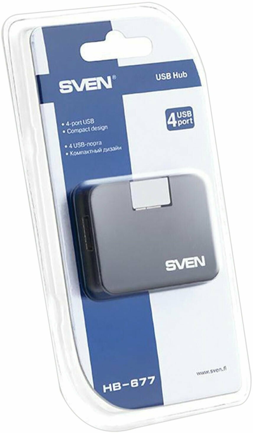Концентратор USB 2.0 Sven - фото №5