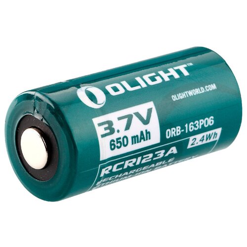 Аккумулятор LI-ION OLIGHT ORB-163P06 16340 3,7 В. 650 MAH 824121