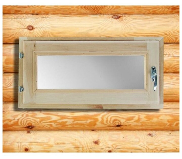 Добропаровъ Окно, 30×60см, двойное стекло липа - фотография № 2