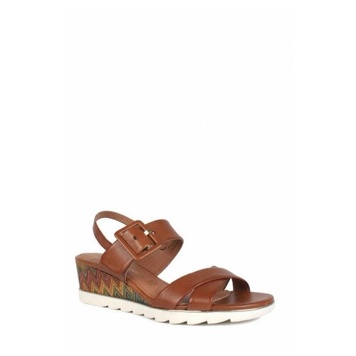 фото Босоножки marco tozzi, размер 39 ru, коричневый