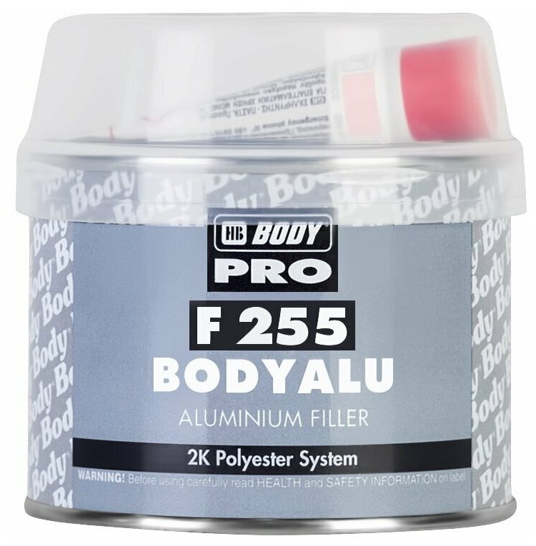 Комплект (шпатлевка, отвердитель) HB BODY PRO F255 Bodyalu 1.8 кг