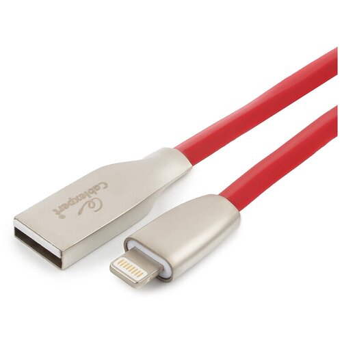 Аксессуар Gembird Cablexpert Gold Series USB AM/Lightning 3m Red CC-G-APUSB01R-3M