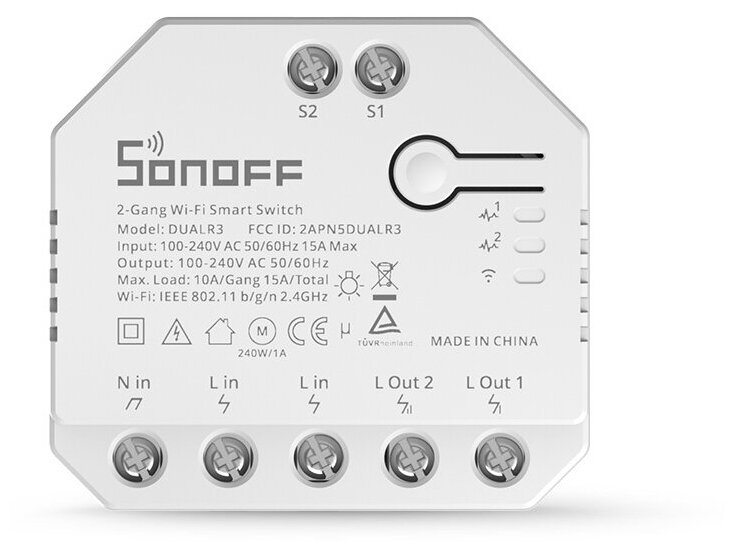 Оптовая Продажа С Завода,Двухстороннее Устройство Измерения Мощности Sonoff,Двух