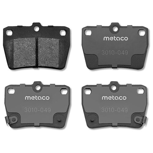 фото Колодки ручного тормоза к-кт metaco 3030-040