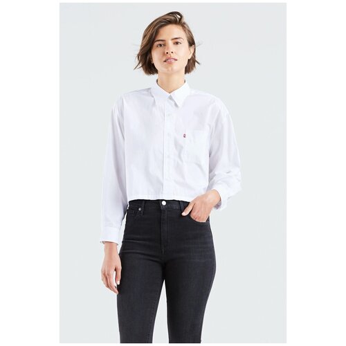 Рубашка укороченная Selah Shirt Levi's® 6769400010 Белый 48