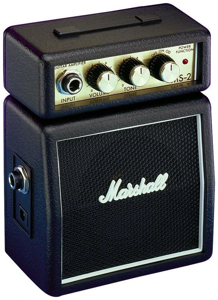 Marshall MS-2-E Micro Amp Black микрокомбо, 1 Вт
