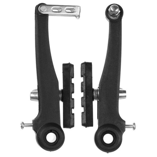 фото Тормоз v-brake, комплект: передний и задний 110 мм, hc-pj-090a, колодки 55 мм нет бренда