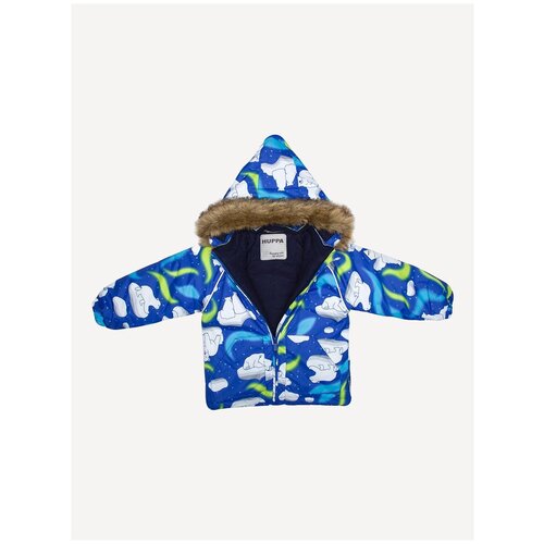 Комплект HUPPA (куртка+полукомбинезон) 41780030-13286 AVERY для мальчика, цвет тёмно-синий, размер 86
