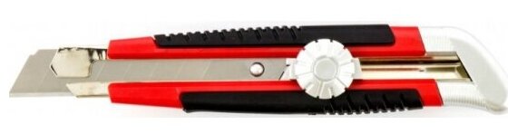 Нож Matrix 78914, 18 мм, выдвижное лезвие, металлическая направляющая, винтовой фиксатор лезвия