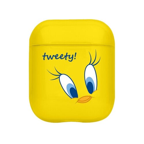 фото Чехол для airpods, looney tunes, желтый, deppa 107764