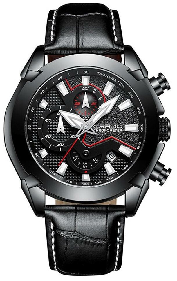 Наручные часы Crrju KJ240119 спортивные мужские