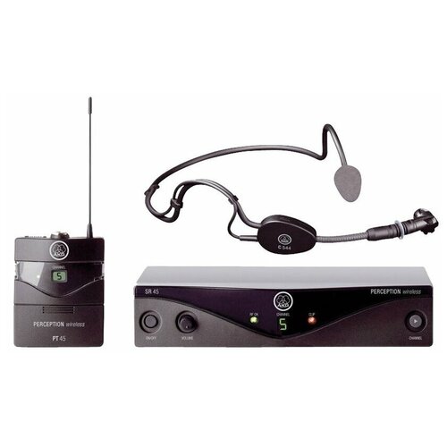 Радиосистема AKG Perception Wireless 45 Sports Set BD U2 (614-634), черный [3248x00090]