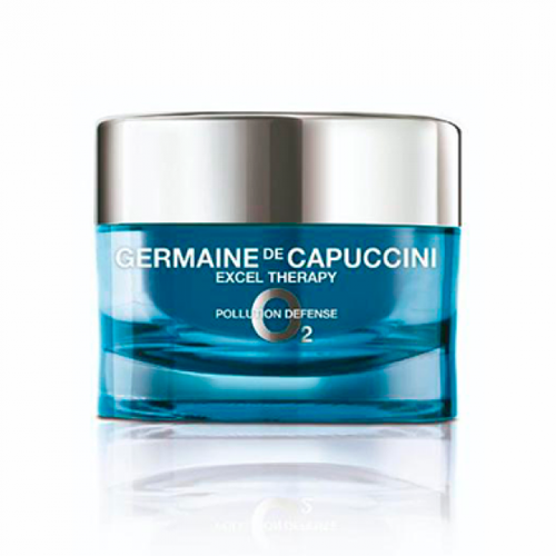 Крем восстанавливающий для лица, 50 мл/ Excel Therapy O2 Pollution Defense Youthfulness Activating Oxygenating Cream, Germaine de Capuccini