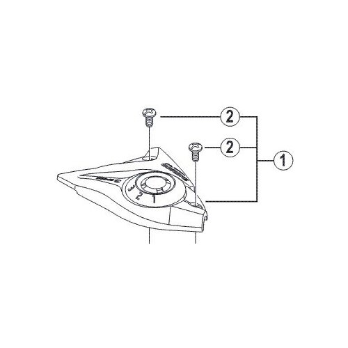 Крышка моноблока Shimano ST-EF51 (3 скорости)