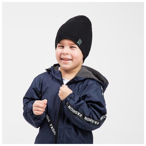 фото Ветровка детская, цвет тёмно-синий, рост 98-104 см нет бренда