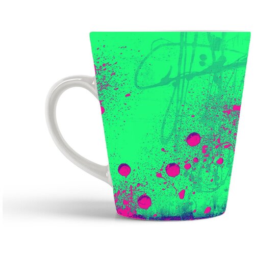 фото Кружка-латте coolpodarok абстракция кляксы