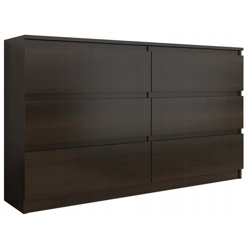 Комод 6 ящиков 13806 Венге 16707₽