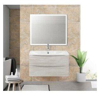 Тумба под раковину BelBagno Acqua 100 Rovere Vintage Bianco (ACQUA-1000-2C-SO-RVB)