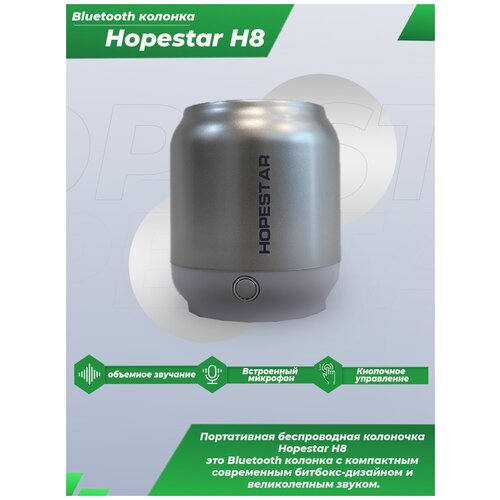 Колонка беспроводная BLUETOOTH Hopestar 8 68900₽
