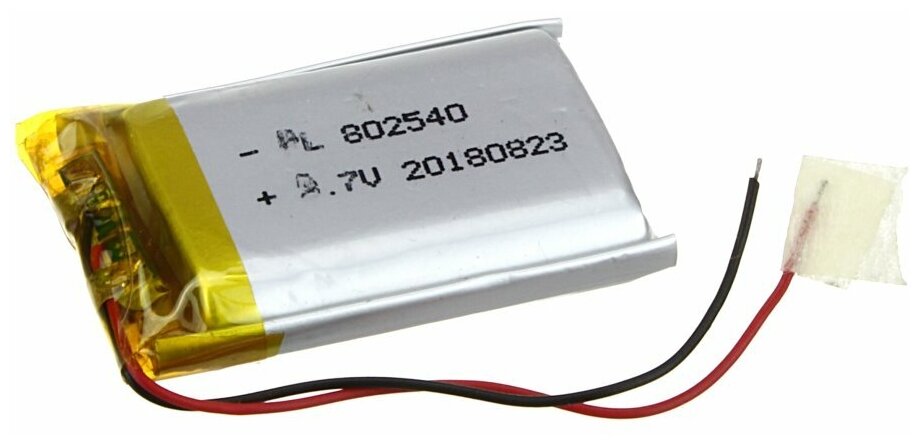 Аккумулятор 3.7V 0.65Ah Li-Po 802540