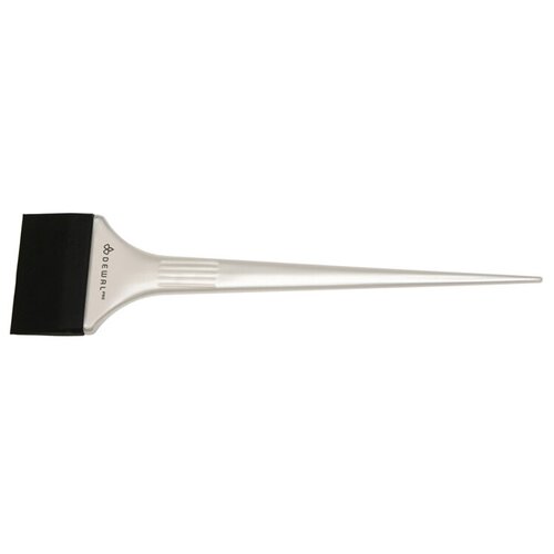 Купить Кисть- лопатка DEWAL для окрашивания, силиконовая, черная с белой ручкой, широкая 54мм DEWAL MR- JPP144, DEWAL Pro