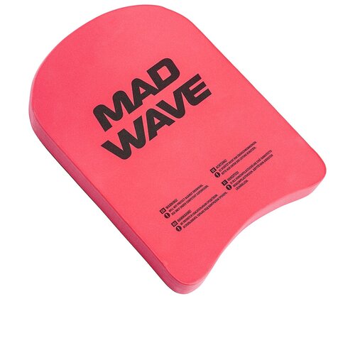 фото Доска для плавания детская mad wave kickboard kids, red