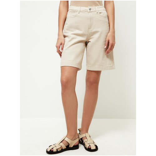 фото Шорты джинсовые zarina женские 2266406706 ,цвет:белый,размер:48