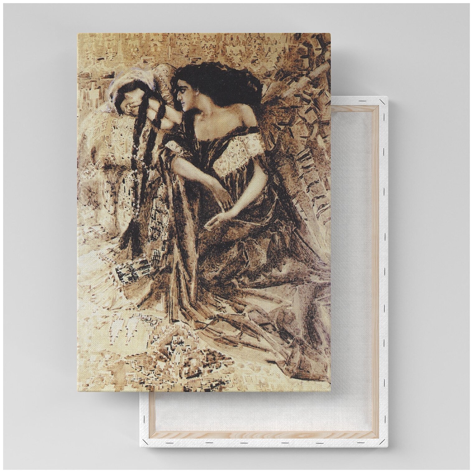 Картина врубеля демон и тамара