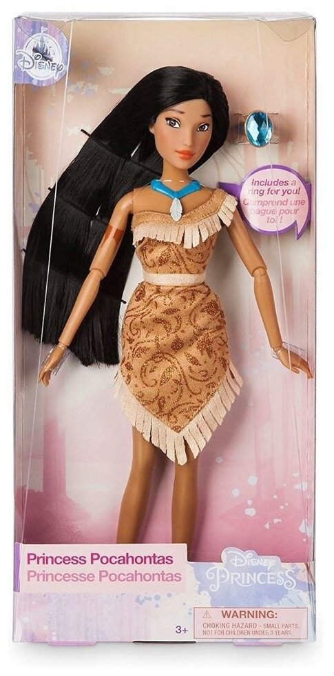 Классическая кукла Disney Покахонтас с аксессуаром