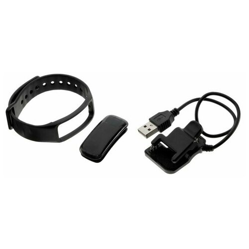 Luazon Home Фитнес-браслет LuazON LF-06 096 цветной дисплей пульсометр оповещения шагомер черный 110500₽