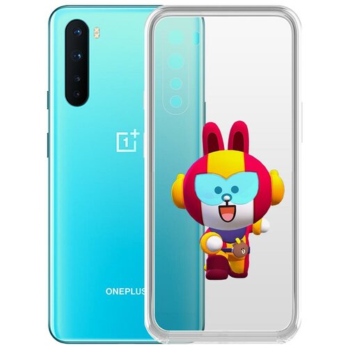 фото Чехол-накладка clear case brawl stars-кони макс для oneplus nord krutoff group