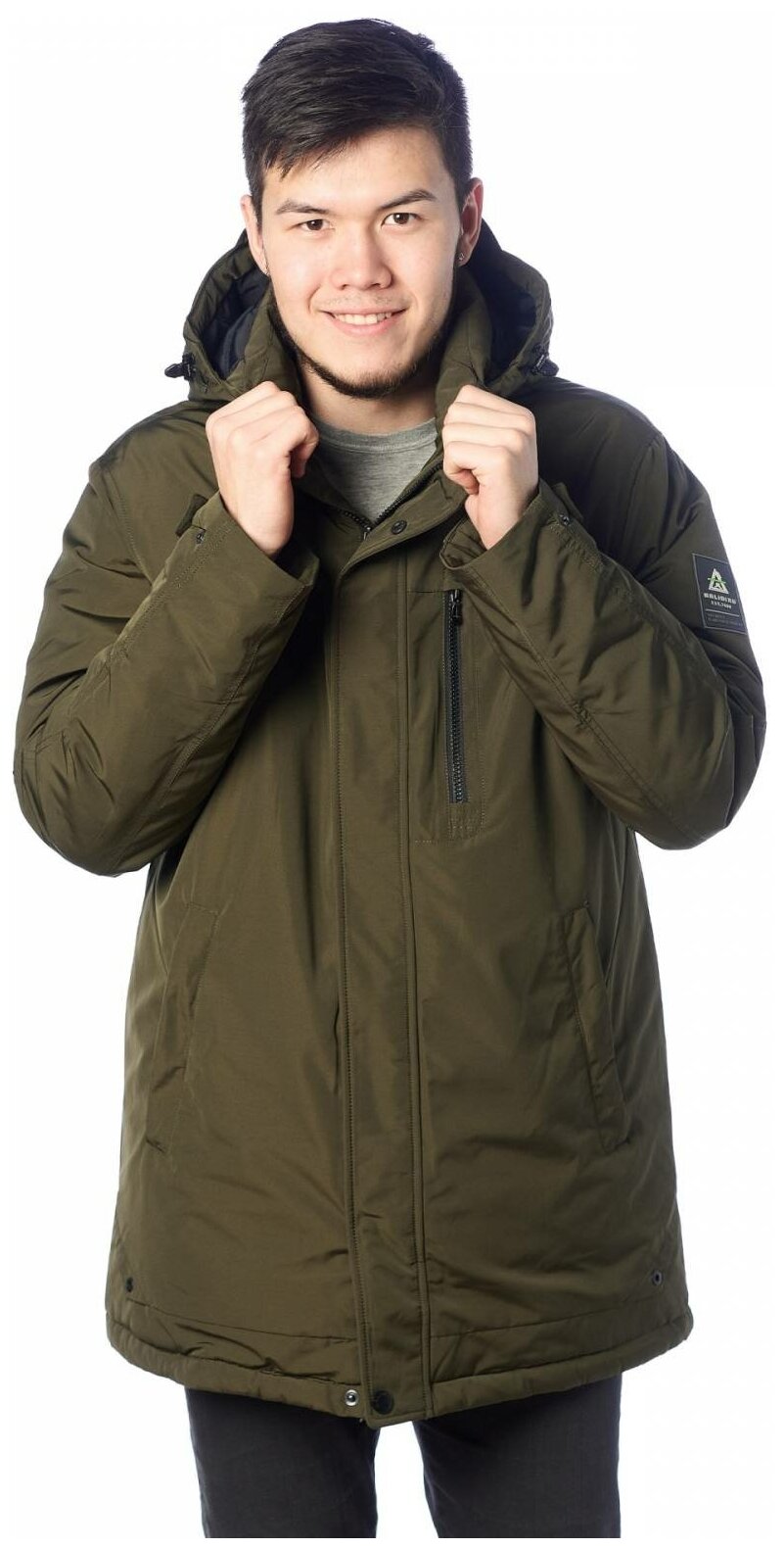 Зимняя куртка мужская MALIDINU 215 хаки 